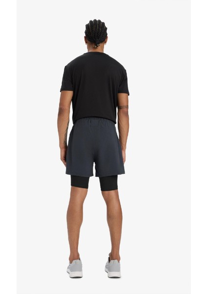 fit Slim Fit Dar Kesim Sporcu Taytlı Dokuma ŞORT D7809AX25SP