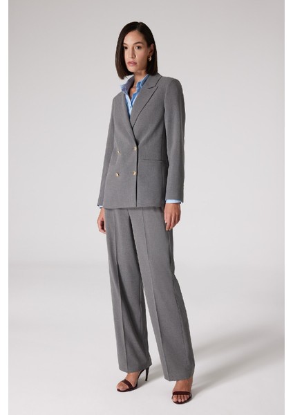 X Sorbe Straight Fit Pantolon Yüksek Bel Pensli Düz Paça Cepli D9923AX24AU modelleri