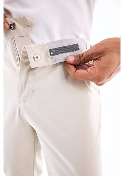 Defactofit Slim Fit Dar Kesim Standart Paça Dokuma PANTOLON D9247AX25SP
