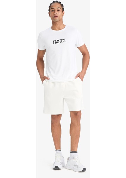 fit Standart Fit Sporcu Kısa Paça ŞORT D9311AX25SP