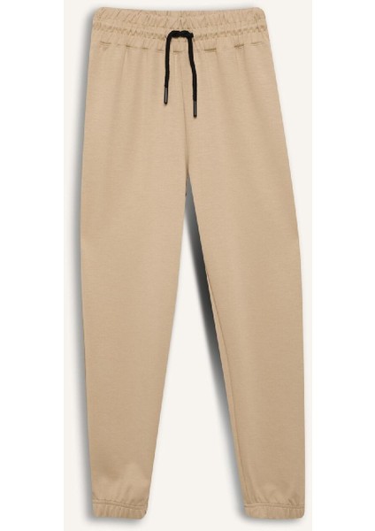 Kız Çocuk Beli Lastikli Cepli Jogger Eşofman Altı D9622A825SM