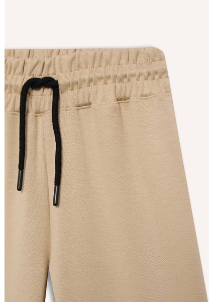 Kız Çocuk Beli Lastikli Cepli Jogger Eşofman Altı D9622A825SM