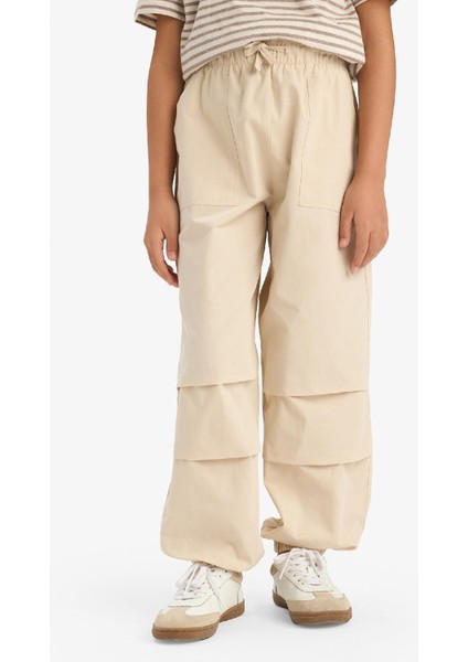Kız Çocuk Paraşüt Jogger Paça Pantolon E0160A825SM