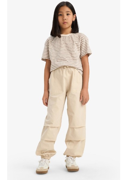 Kız Çocuk Paraşüt Jogger Paça Pantolon E0160A825SM