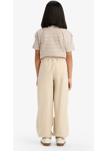 Kız Çocuk Paraşüt Jogger Paça Pantolon E0160A825SM