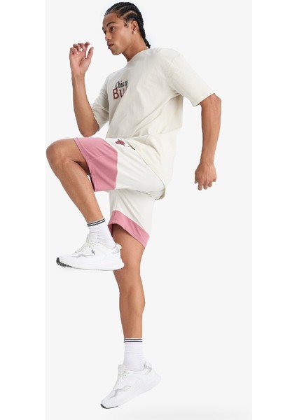 fit Nba Chicago Bulls Standart Fit Kısa Paça ŞORT E2189AX25SM