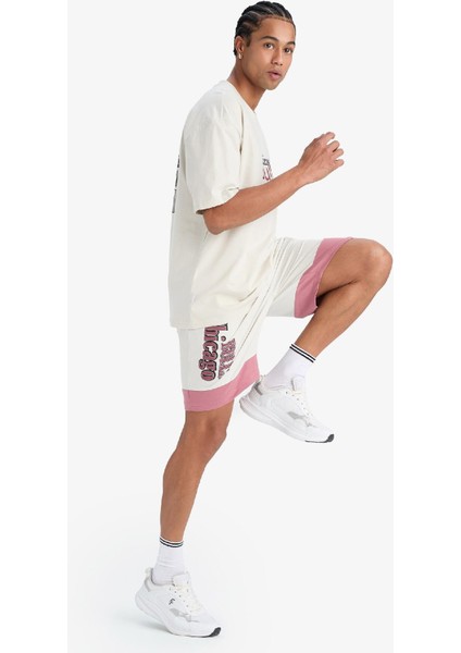 fit Nba Chicago Bulls Standart Fit Kısa Paça ŞORT E2189AX25SM
