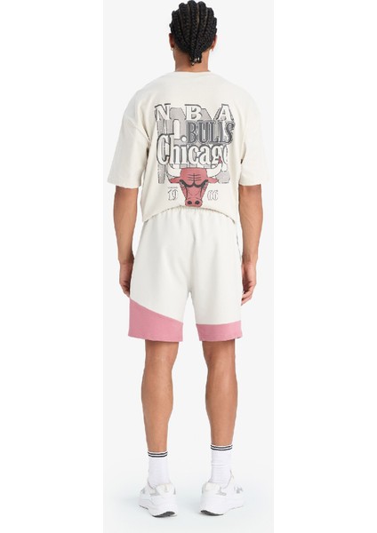 fit Nba Chicago Bulls Standart Fit Kısa Paça ŞORT E2189AX25SM