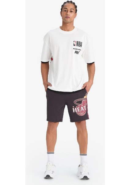 fit Nba Miami Heat Standart Fit Kısa Paça ŞORT E2190AX25SM
