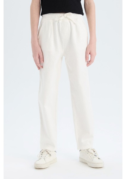 Erkek Çocuk Carrot Fit Havuç Kesim Standart Paça Gabardin Pantolon E2218A825SM
