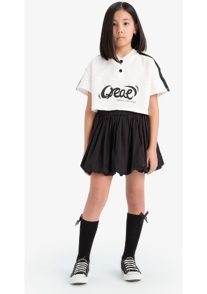 Kız Çocuk Poplin Etek E2273A825SM