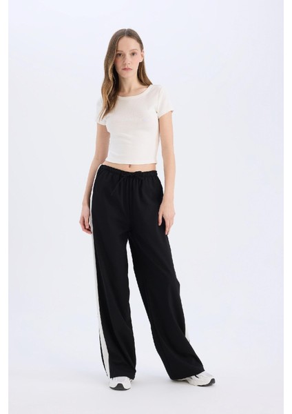 Coool Wide Leg Cepli Normal Bel Geniş Paça Palazzo Pantolon E7747AX25SP
