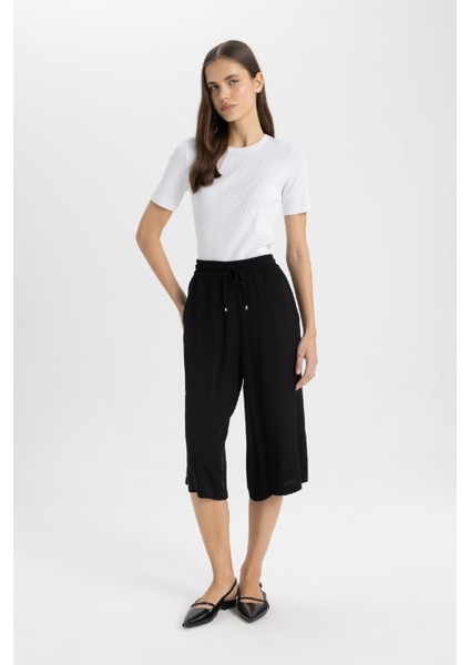 Kapri Yüksek Bel Crop Fit Belmando Kapri I6798AZ24SM