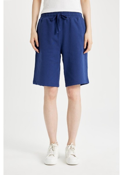 Regular Fit Basic Bermuda Şort N7439AZNS