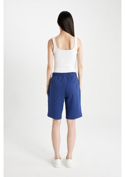 Regular Fit Basic Bermuda Şort N7439AZNS