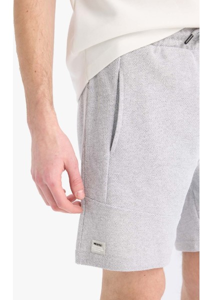 Slim Fit Dar Kesim Dar Paça Şort W7965AZ25SM