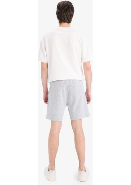 Slim Fit Dar Kesim Dar Paça Şort W7965AZ25SM