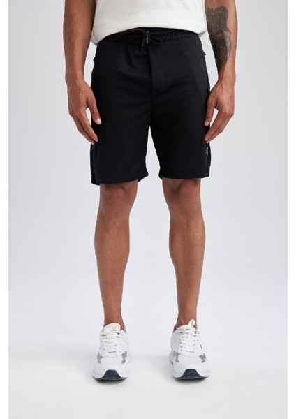 Fit Slim Fit Dar Kesim Sporcu Standart Paça Şort V3030AZ23SP
