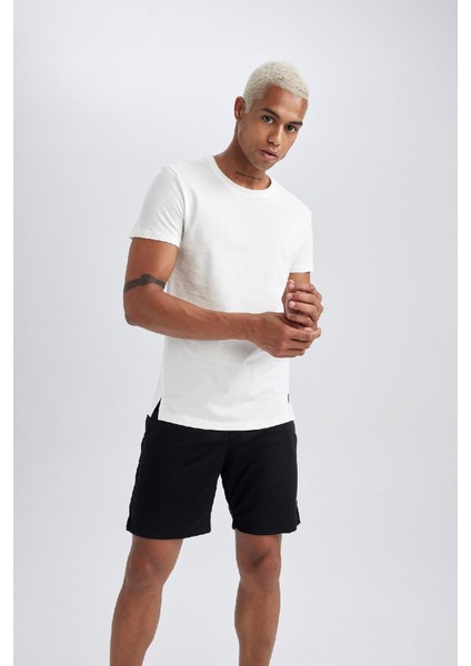Fit Slim Fit Dar Kesim Sporcu Standart Paça Şort V3030AZ23SP