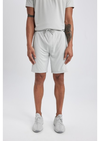 Fit Slim Fit Dar Kesim Sporcu Standart Paça Şort V3030AZ24SP
