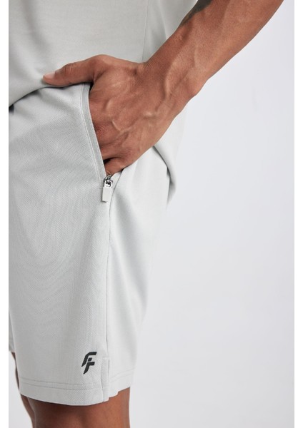Fit Slim Fit Dar Kesim Sporcu Standart Paça Şort V3030AZ24SP
