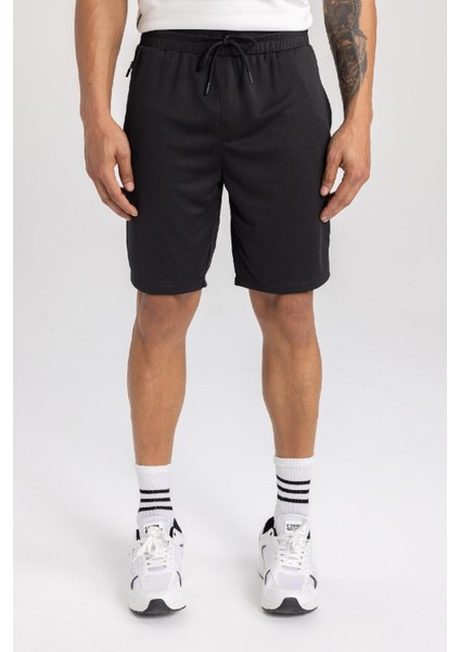 Fit Slim Fit Dar Kesim Sporcu Standart Paça Şort V3030AZ24SP