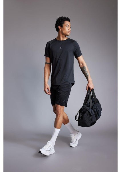 Fit Slim Fit Dar Kesim Sporcu Standart Paça Şort V3030AZ24SP