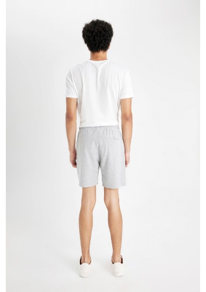 Slim Fit Dar Kesim Dar Paça Şort W7965AZ24HS