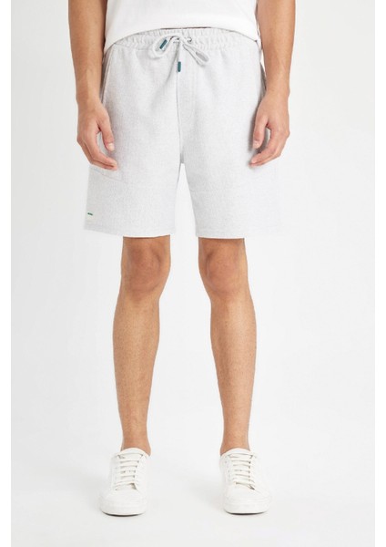 Slim Fit Dar Kesim Dar Paça Şort W7965AZ24HS