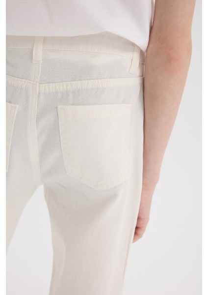 Erkek Çocuk 23 Nisan Çocuk Bayramı Düz Paça Gabardin Pantolon X4224A625SM