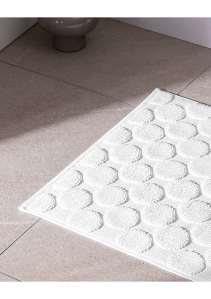 Haroux %100 Pamuk Ayak Havlusu - Beyaz - 50X70 cm fiyatları