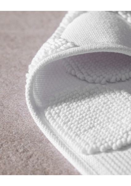 Haroux %100 Pamuk Ayak Havlusu - Beyaz - 50X70 cm fırsatları