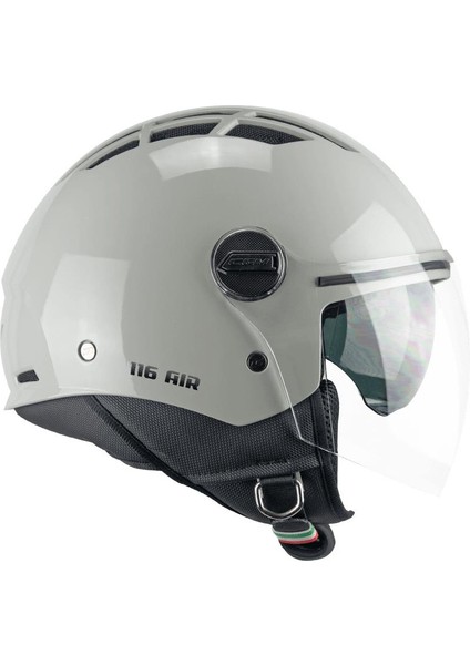 116A Aır Açık Kask Gri Uzun Vizör+Güneş Vizörlü -S fiyatları