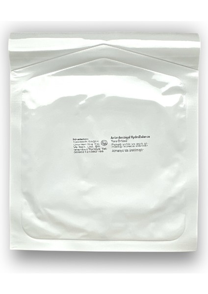Suprasorb x + Phmb Hydrobalance Örtü 9 x 9 cm Kare - Ref 20541 - 5 Adet