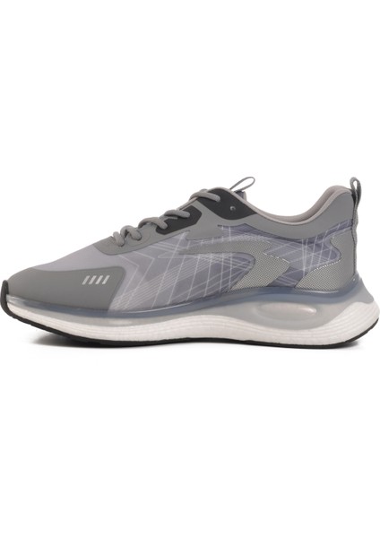 Gri Memory Foam Hafif Esnek Erkek Spor Ayakkabı 250421 M