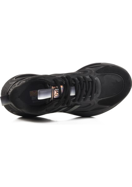 Siyah Dar Kalıp Memory Foam Air Taban Erkek Spor Ayakkabı 250422 M
