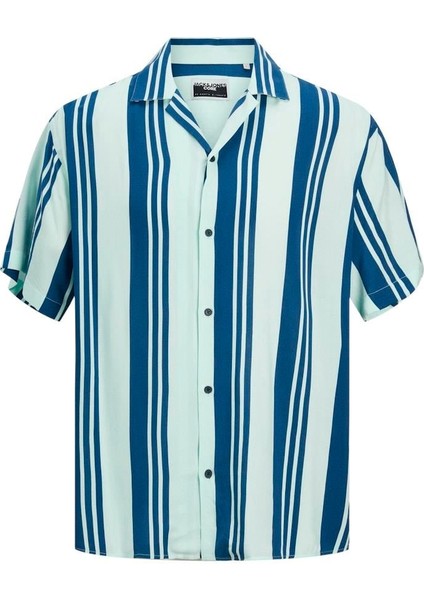 JCOJEFF AOP RESORT SHIRT SS RELAX LN Sea