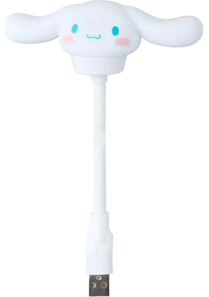 Sanrio Lisanslı Cinnamoroll USB Portlu Gece Lambası (Model: ALD-DB55)