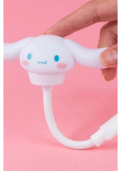Sanrio Lisanslı Cinnamoroll USB Portlu Gece Lambası (Model: ALD-DB55)
