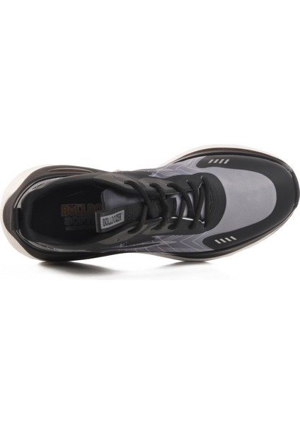 Siyah Memory Foam Hafif Esnek Erkek Spor Ayakkabı 250421 M