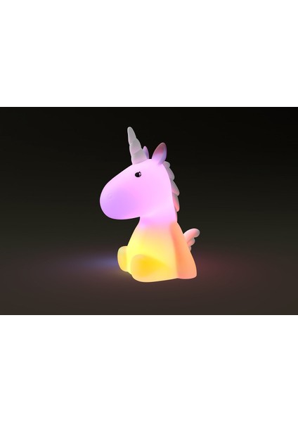 Silikon Gece Lambası Unicorn