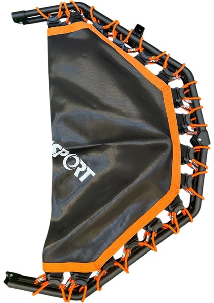 135 cm Katlanabilir Sekizgen Step Trambolin Tutunmalı Trambolin CKS66 fırsatları