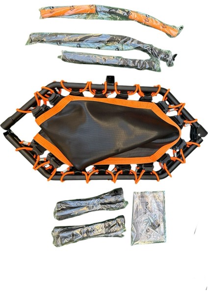 135 cm Katlanabilir Sekizgen Step Trambolin Tutunmalı Trambolin CKS66 indirimleri