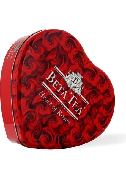 Beta Heart Of Roses Metal Ambalaj 350 gr (Seylan Çayı - Ceylon Tea)