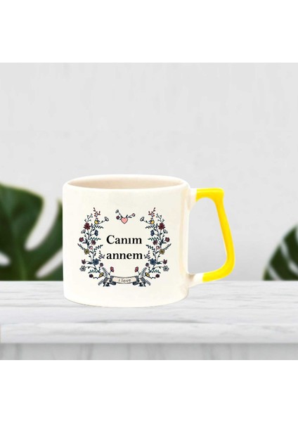 Canım Annem Yazılı Baskı Kupa
