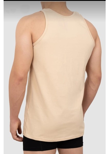 Görünmez Atlet Erkek Ten Rengi Atlet 3 Lü modelleri