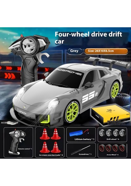 2.4g Rc 4WD Elektrikli Oyuncaklar Profesyonel Rc Yarış Yüksek Hızlı Drift Buggy (Yurt Dışından)