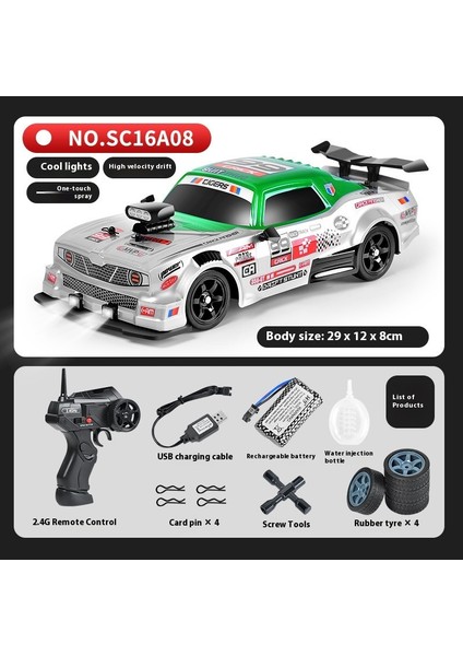 Drift Uzaktan Kumandalı Araba Küçük 4WD Yarış Arabası Yüksek Hızlı Çocuk Oyuncak Araba (Yurt Dışından)