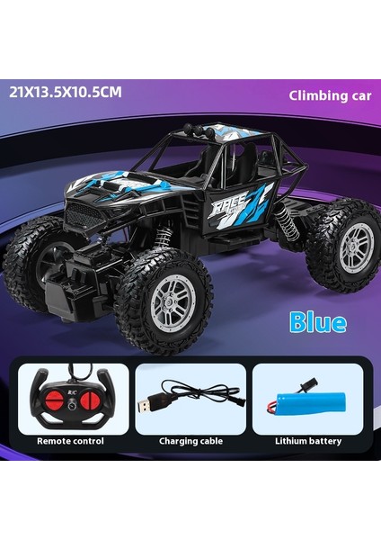 Açık Off-Road Tırmanma Uzaktan Kumanda Araba Buggy Elektrikli Yüksek Hızlı 4WD Tırmanma Araba Oyuncak Araba (Yurt Dışından)