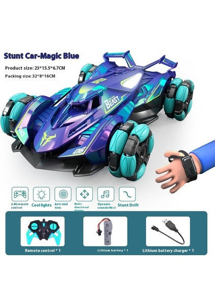 Yeni Rc Dublör Araba Hareket Sensörü Dönüşüm Rc Araba Drift Tırmanma Buggy Oyuncaklar (Yurt Dışından)